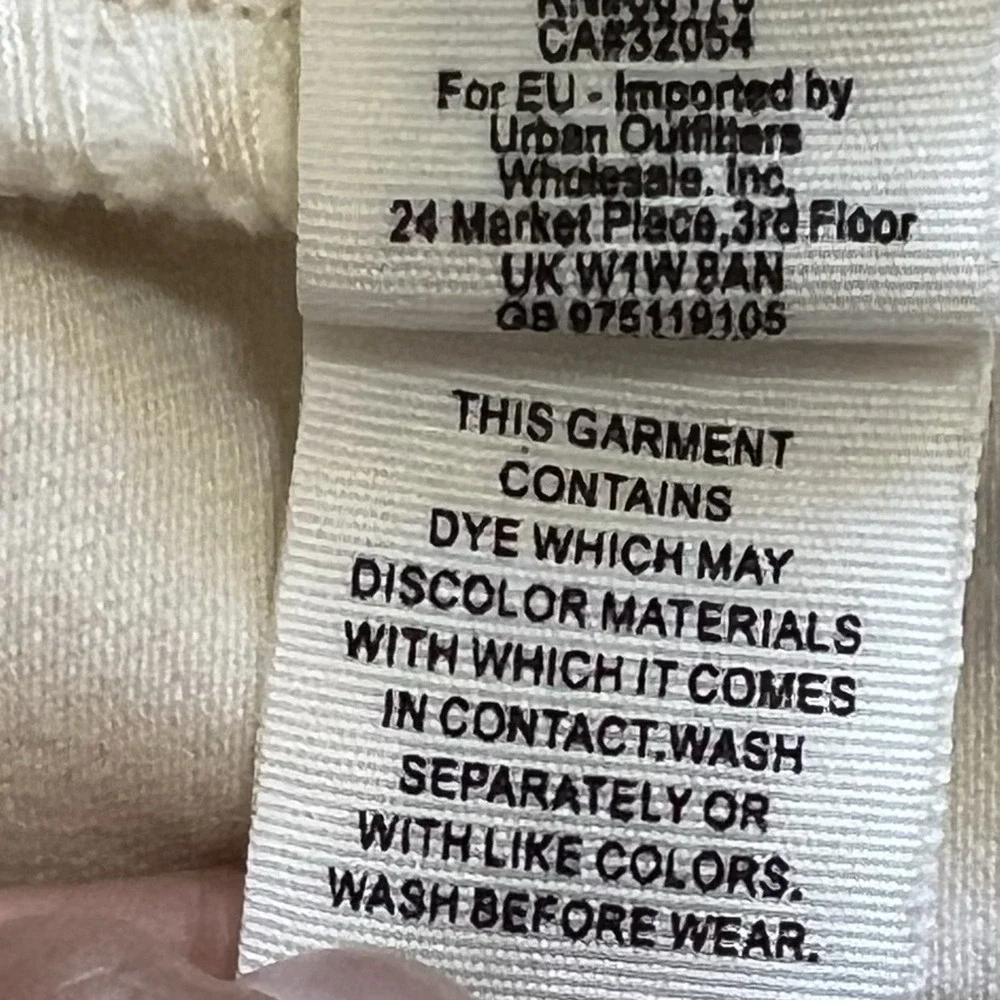 Free People High Rise Jeans Size 29 Embroidered Flower Print Button Skinny - Picture 7 of 7